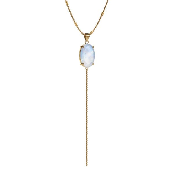 Nura Moonstone Necklace Supply