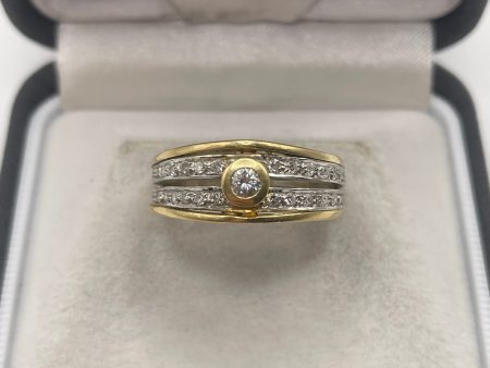 14ct gold diamond ring Discount