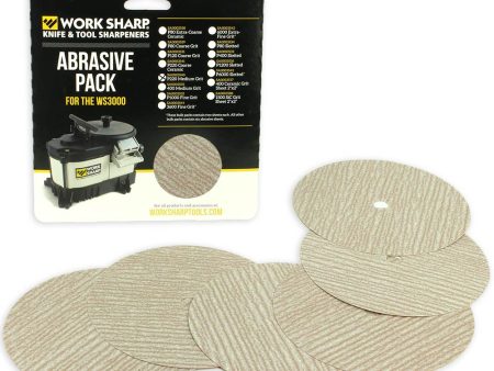 WS3000 P220 Abrasive Disc Bulk Pack For Discount