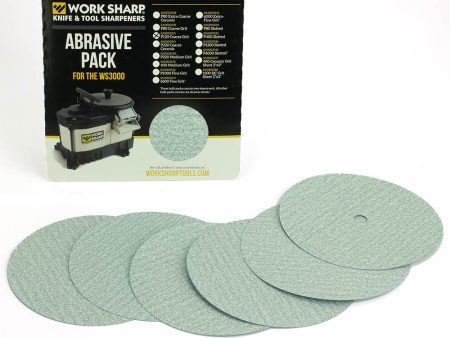 WS3000 - P120 Abrasive Disc 6 Pack For Sale