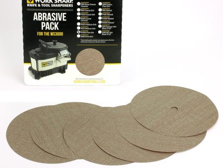 WS3000 - P1000 Abrasive Disc Bulk Pack Online now