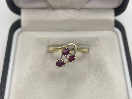 14ct gold ruby ring Online now