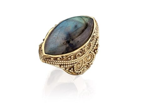 Aryia Labradorite Ring Online Hot Sale