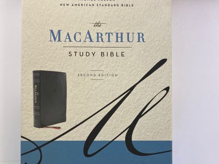 MACARTHUR STUDY BIBLE BLACK-0335 Online Sale