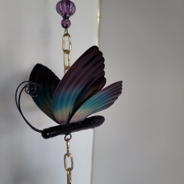 BUTTERFLY METAL GARDEN BELL-5181 Discount