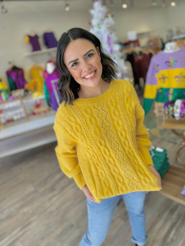 Marigold Dreams Sweater on Sale