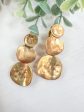 Clip On Dangle Disk Earrings Hot on Sale