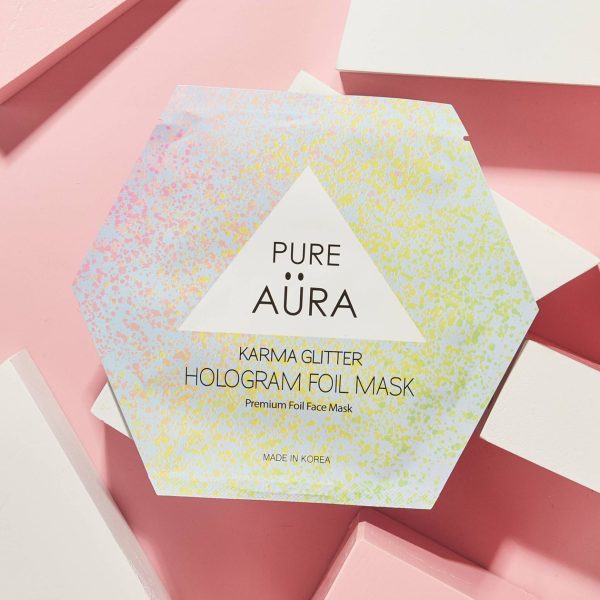 Luxury Karma Glitter Foil Facial Sheet Mask on Sale