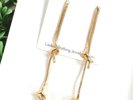 What s Knot To Love Earrings Discount